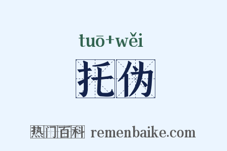 托伪是什么意思的图片